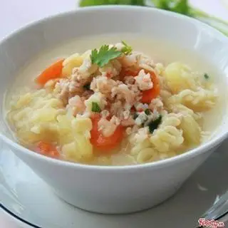 Nui ngôi sao thịt bằm rau củ - 25.000 ₫ tại Cháo Dinh Dưỡng Việt Soup - Hòa Hảo