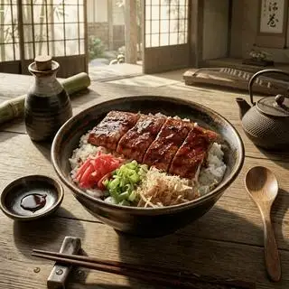 Hình ảnh TÔ CƠM LƯƠN NHẬT - UNAGI DON