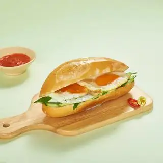 Hình ảnh Bánh mì ốp la