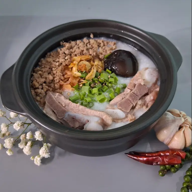 Cháo sườn thịt bằm bắc thảo - 45.000 ₫ tại Cháo Sườn Ly & Cháo Ếch Singapore - Đường 475