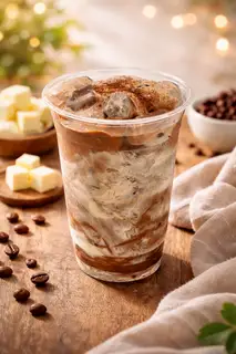 Hình ảnh Cà Phê Phô Mai Kem Dẻo – Béo Mịn Chuẩn Vị, Uống Là Ghiền