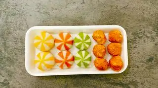 Viên hải sản mix - 35.000 ₫ tại Lẩu Ship Online Hạnh Hí Hửng