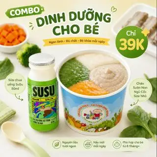 Cháo Sườn Non Size Nhỏ + SuSu - 39.000 ₫ tại Cháo Dinh Dưỡng PaPa Dashi - Tô Hiến Thành