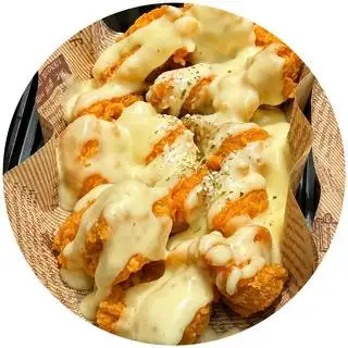 Hình ảnh Gà viên sốt kem