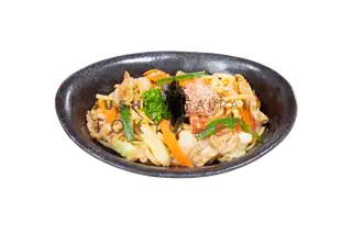 Hình ảnh Udon xào thịt heo - Pork stir-fry udon