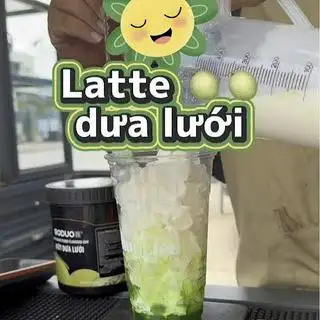 Hình ảnh Latte dưa lưới