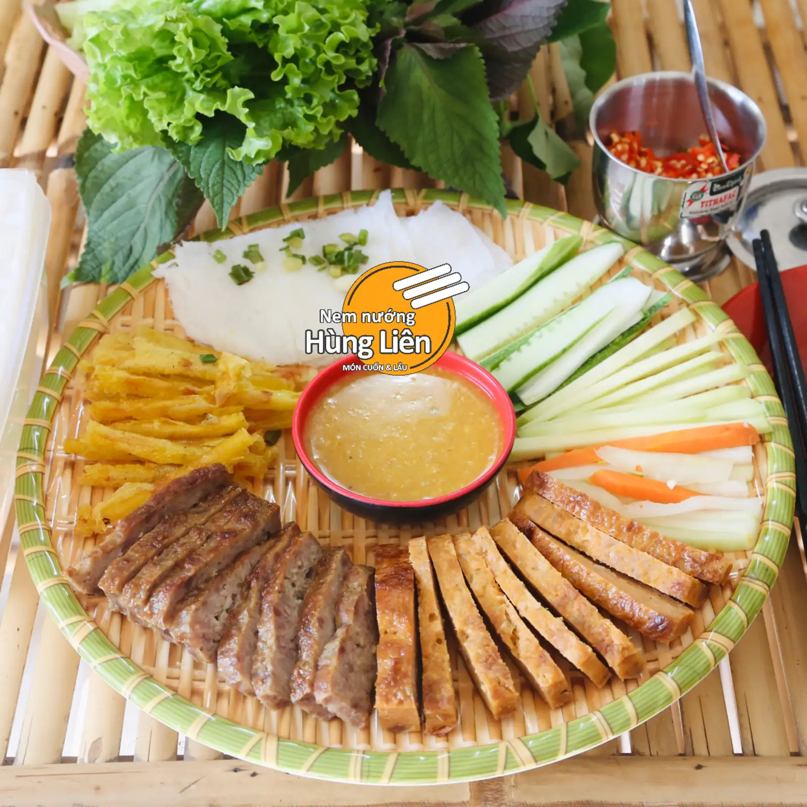 Nem nướng Hùng Liên - 139.000 ₫ tại Nem Nướng Hùng Liên - Lê Văn Lương