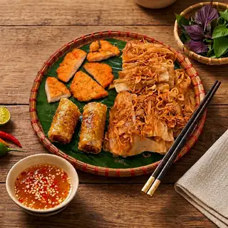 Hình ảnh Combo Chả Mực - Nem Rán
