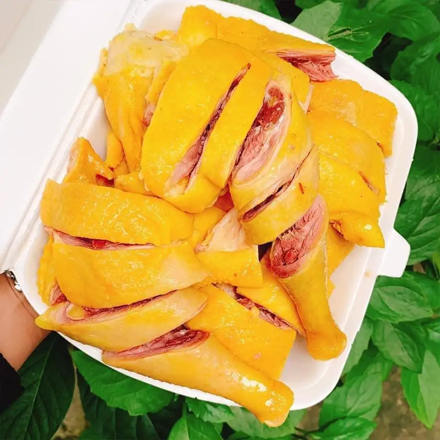 1/2 Gà ủ muối XÔNG KHÓI (không đầu&chân) - CHẶT SẴN - 135.000 ₫ tại Siêu Thị Ăn Vặt 10 Điểm - Gà Ủ Muối, Xiên Que & Mỳ Trộn - Huỳnh Tấn Phát