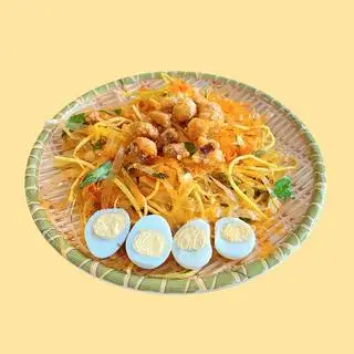 bánh tráng trộn mỡ hành top mỡ - 39.000 ₫ tại Bánh Tráng Trộn & Ăn Vặt Cô Ba - Trần Xuân Soạn