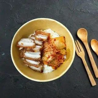Cơm Thịt Ba Rọi Chiên  - 55.000 ₫ tại Thèm Cơm - Yummi Rice - Nguyễn Văn Giai