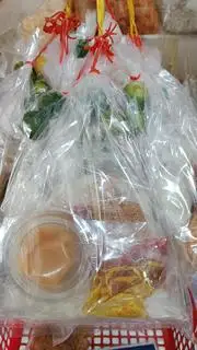 Hình ảnh Bánh tráng dẻo topping muối béo