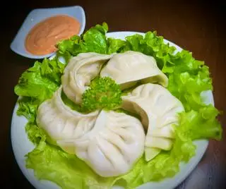 Bánh xếp thịt heo - Pork gyoza - 86.000 ₫ tại Lao Lu Guan - Quán Kho Xưa - Lý Tự Trọng