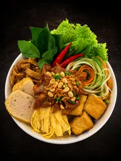 Bánh hỏi Nước Tương Thịt Nướng full topping - 75.000 ₫ tại BÚN NƯỚC TƯƠNG THỊT NƯỚNG A BAO - Kinh Dương Vương