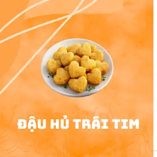 Hình ảnh Đậu Hủ Trái Tim-5V