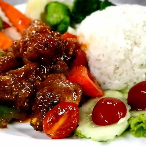 Hình ảnh Cơm Sườn  Chua Ngọt