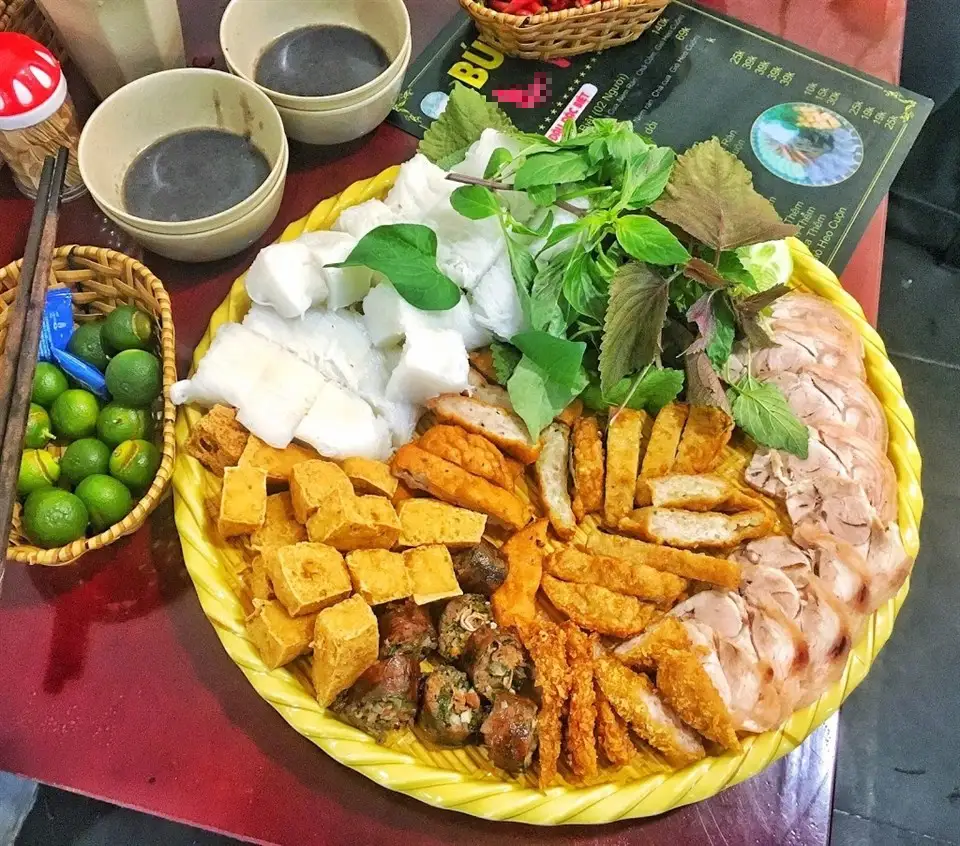 Bún đậu mẹt đặc biệt - 187.000 ₫ tại Quán 3 Anh Em - Bún Đậu Mắm Tôm & Mì Cay - Liên Khu 4-5