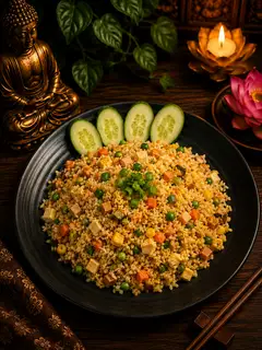 Cơm Chiên Dương Châu - 70.000 ₫ tại Cơm Chay Thiên An - Lam Sơn