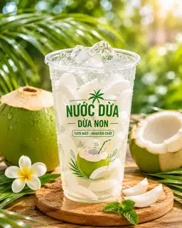 Hình ảnh Nước dừa dừa non