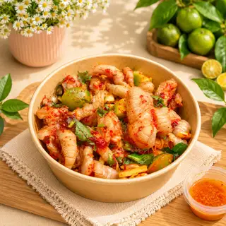 chân gà rút xương sốt Thái phần vừa - 99.000 ₫ tại Nhà Lên Men - Chân Gà Sốt Thái, Tré & Trà - Lương Định Của