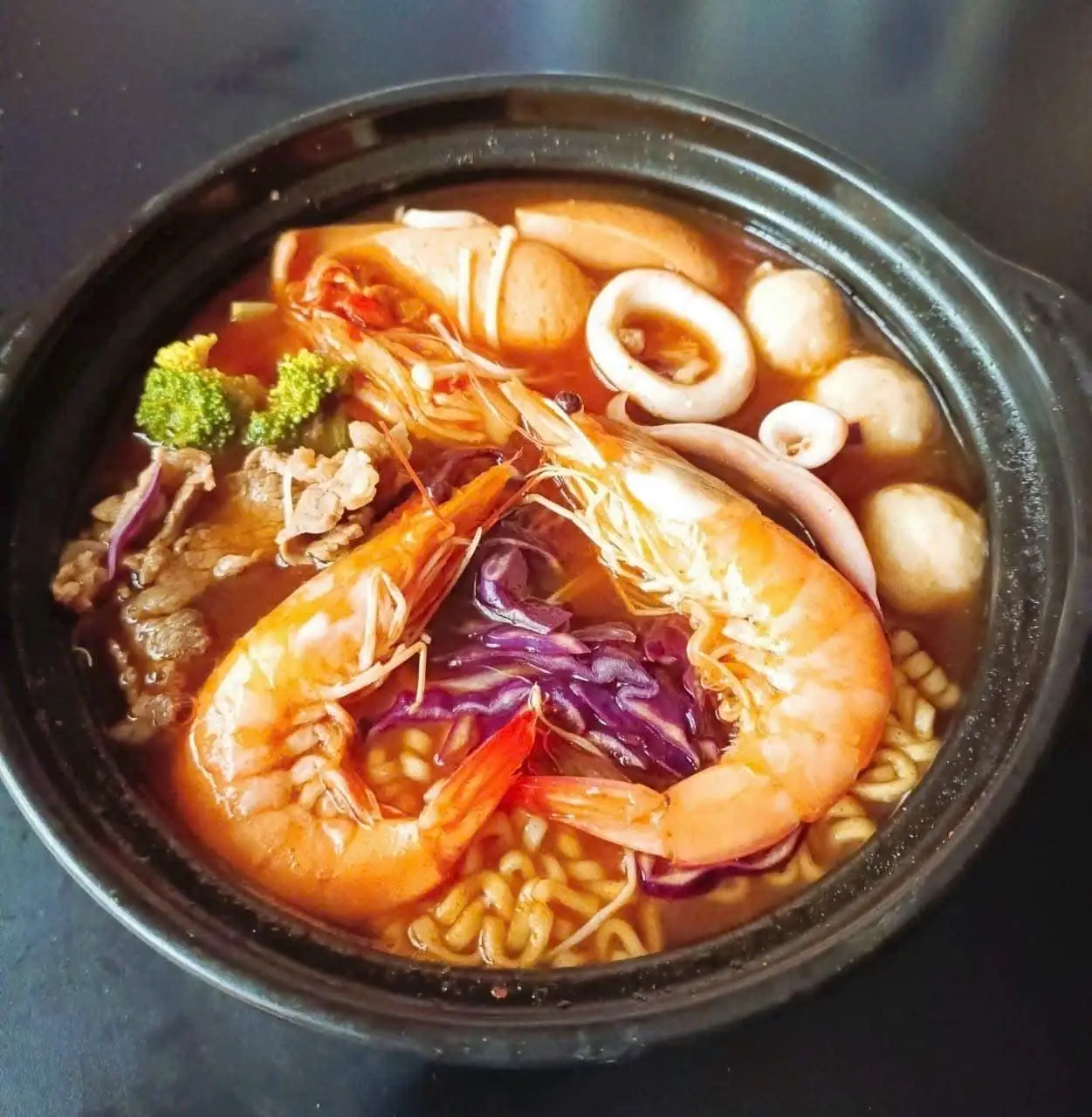 Hình ảnh Mỳ kim chi hải sản