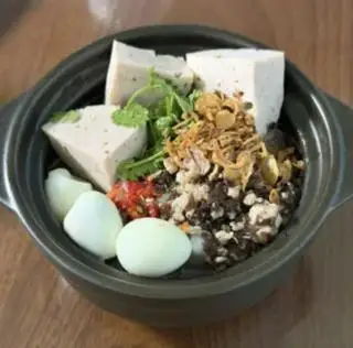 Hình ảnh Bánh Đúc Nóng full topping 