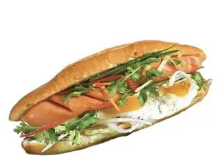 Hình ảnh Bánh Mì Trứng Xúc Xích