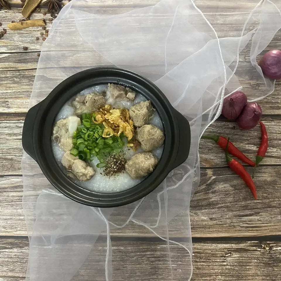 cháo sườn bò viên - 40.000 ₫ tại Cháo Sườn Kim Thành - Võ Văn Tần