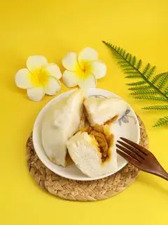 Hình ảnh Gà Nấm Phomai -Bánh Bao Habi