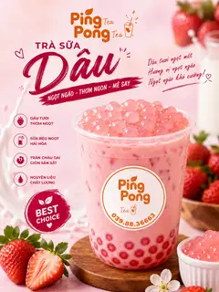 Hình ảnh Trà sữa dâu