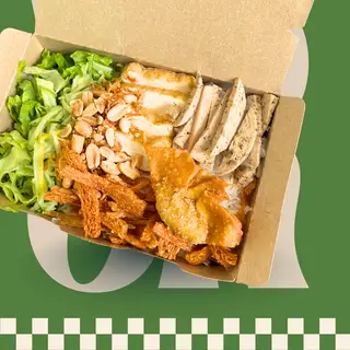 Bún nước tương đậu, chả chay, sườn non, hoành thánh - 110.000 ₫ tại Noon Kitchen - Bún Nước Tương, Bánh Mì Nấm & Bì Cuốn - Đường 18