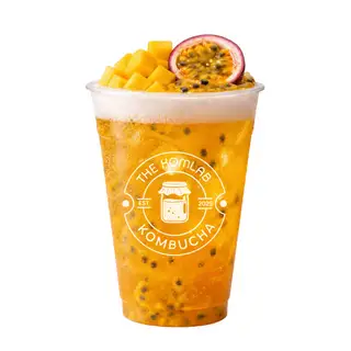 Hình ảnh Trà Kombucha Xoài Chanh Leo - Healthy