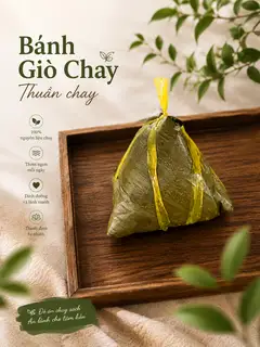 Hình ảnh Bánh giò thuần chay