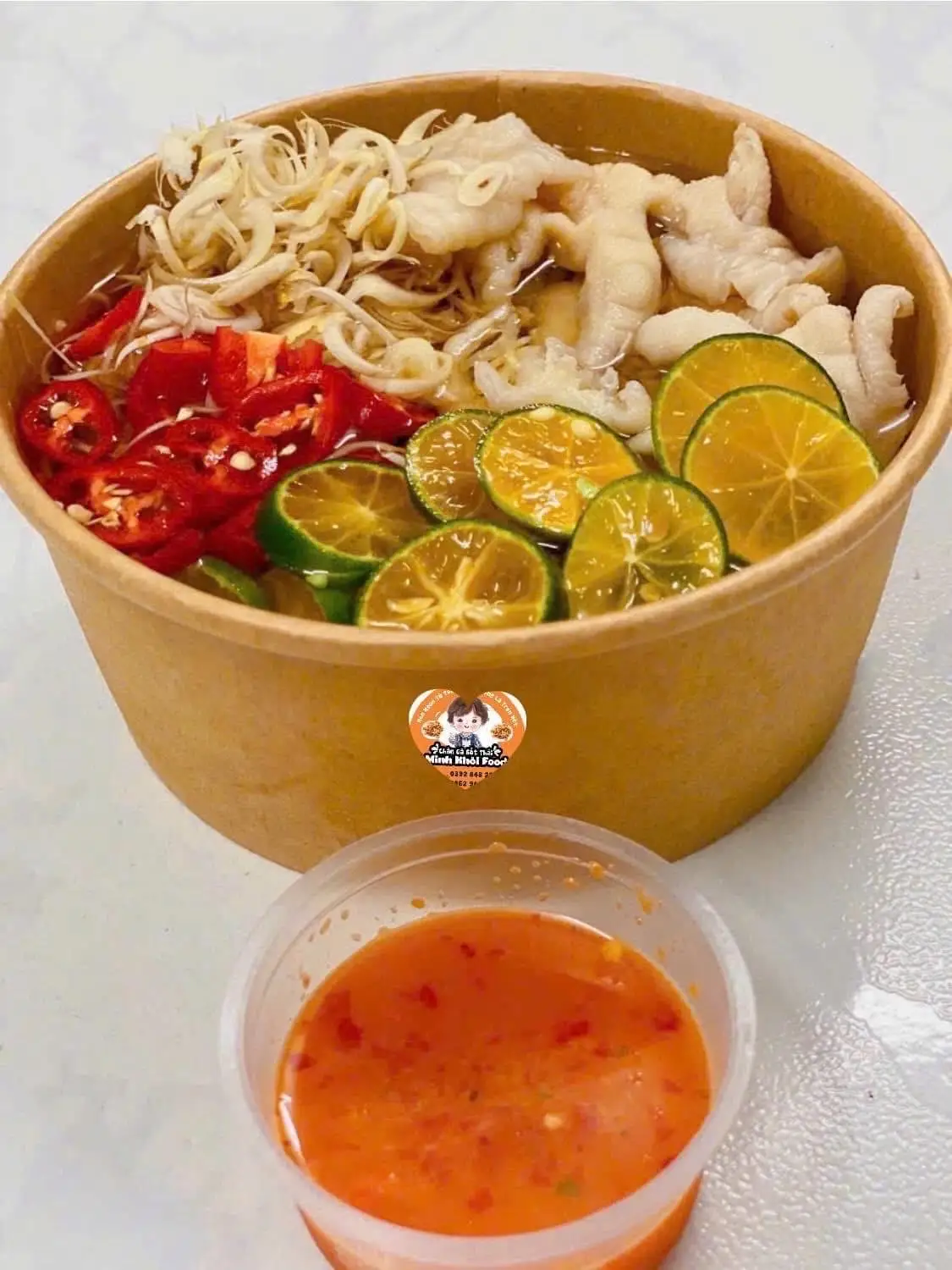 Chân Gà Ngâm Sả Tắc phần lớn  - 135.000 ₫ tại Chân Gà Sốt Thái Minh Khôi Food - Phạm Văn Hai