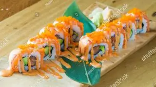 Hình ảnh Spicy salmon roll