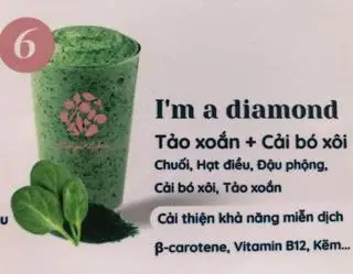 Mogukitchen tảo xoắn + cải bó xôi - 45.000 ₫ tại Phạm Gia 1991 - Bánh Canh & Hủ Tiếu - Đường Số 1