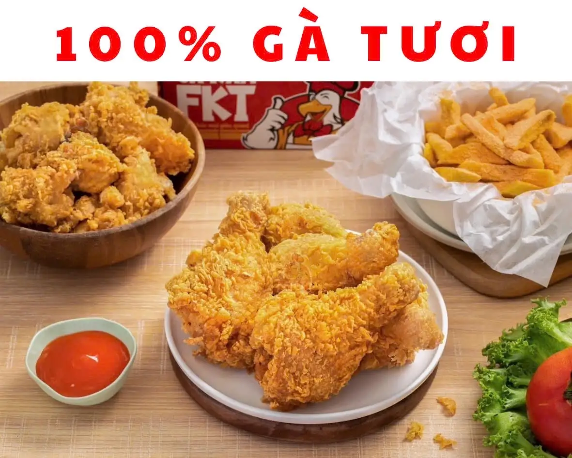 Gà Rán Giòn Vui Vẽ - 44.000 ₫ tại Gà Rán FKT - Bùi Đình Tuý