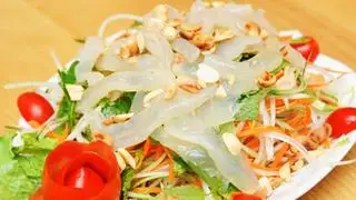 gỏi sứa  - 65.000 ₫ tại Bún Cá & Chả Sứa Nha Trang - Cư Xá Vĩnh Hội