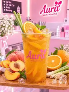 Hình ảnh Trà Đào Cam Sả