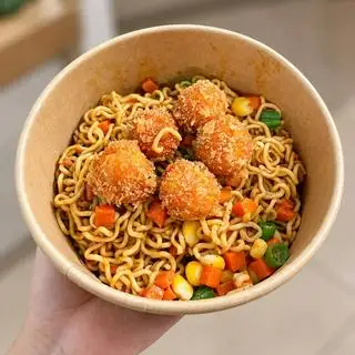 Hình ảnh Mì trộn viên phô mai