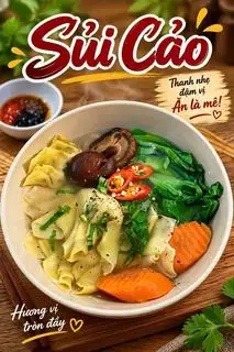 Hình ảnh Sủi Cảo Chay