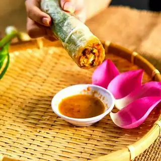 Bánh Cuốn Tây Sơn _ nem nướng thịt nướng trứng  - 29.000 ₫ tại Món Ngon Bình Định - An Phú Đông