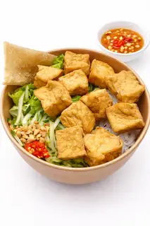 Bún Nước Tương Đậu Hũ - 35.000 ₫ tại Nem Nướng Hà My - Bánh Hỏi, Bún Mắm Nêm & Tré Trộn - Nguyễn Kiệm