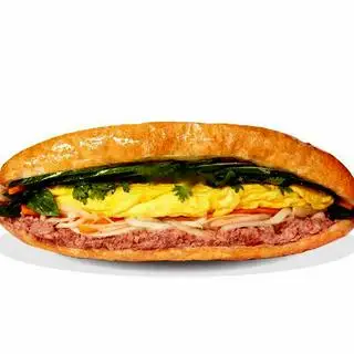 Hình ảnh Bánh mì trứng xúc xích