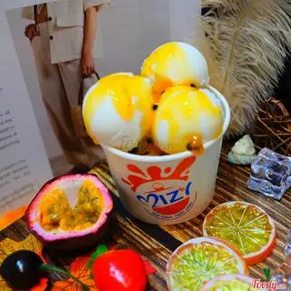 Hình ảnh Combo 5: 3 sữa chua chanh leo  tặng 1 topping trân châu trắng