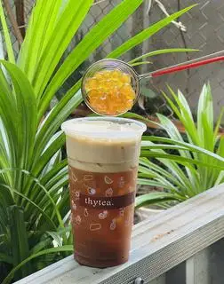 Hình ảnh Hồng trà tắc mật ong - ly 700 ml