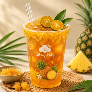 Lục Trà Thơm (Size L) - 39.000 ₫ tại Bông Mây - Tiệm Trà Sữa, Cà Phê & Panna Cotta - Phan Văn Trị