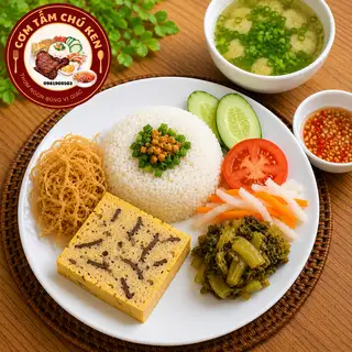 Cơm tấm bì chả - 43.000 ₫ tại Cơm Tấm Chú Ken - Tôn Đản