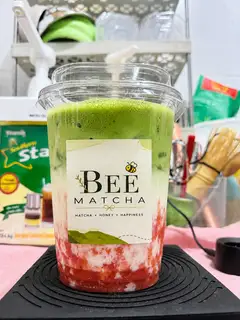 Hình ảnh MATCHA DÂU LATTE 