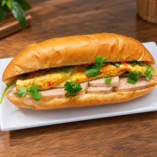 Hình ảnh Bánh Mì Trứng Chả